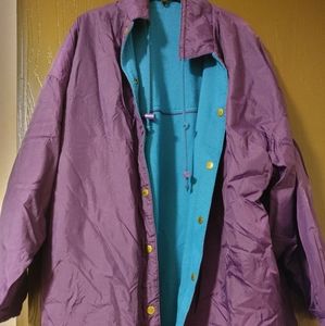Throwback Reversible Rain Jacket